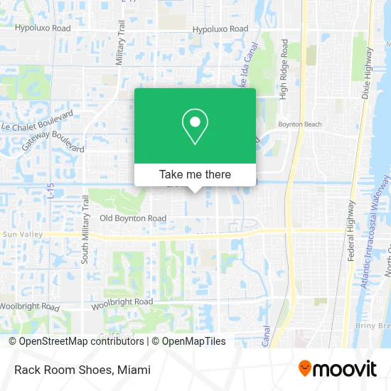 Rack Room Shoes map