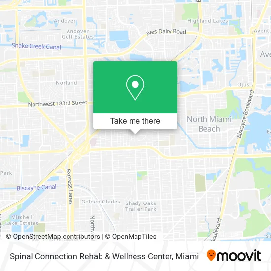 Spinal Connection Rehab & Wellness Center map