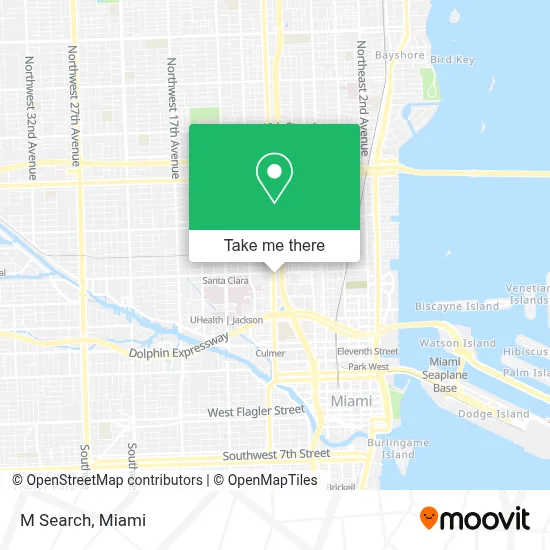 M Search map