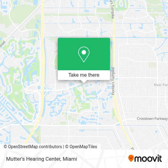 Mutter's Hearing Center map