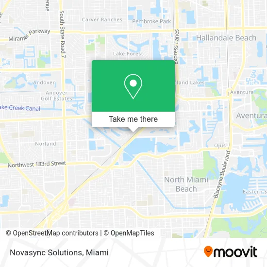 Novasync Solutions map