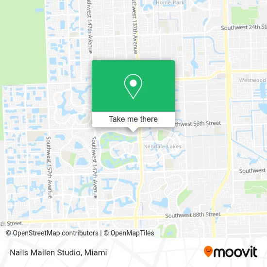 Nails Mailen Studio map