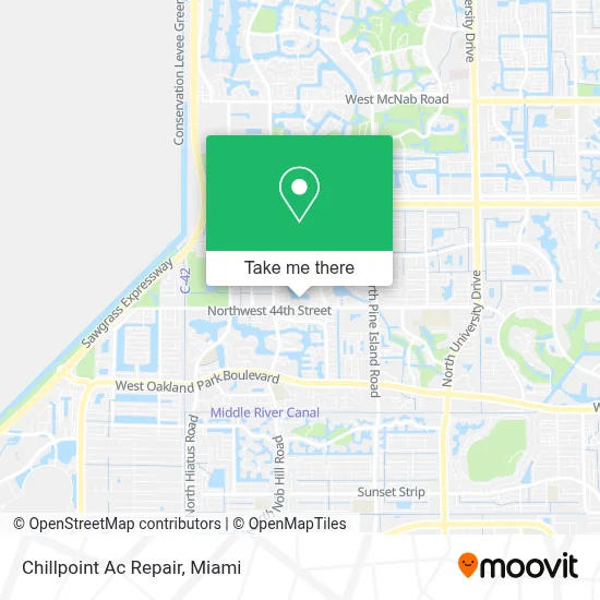 Chillpoint Ac Repair map