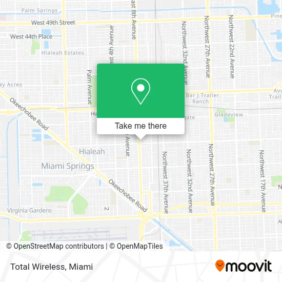 Total Wireless map