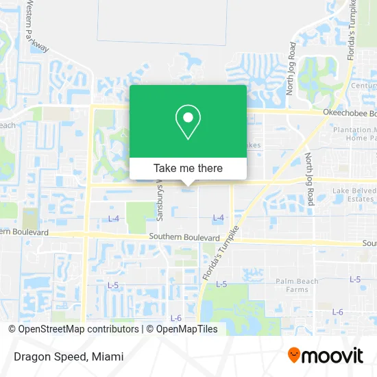 Dragon Speed map