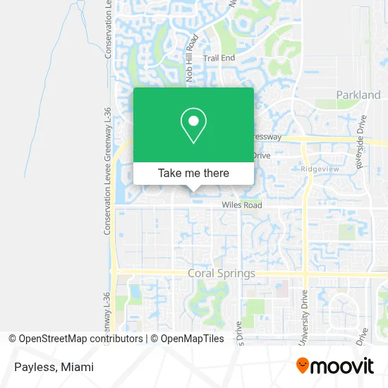 Payless map
