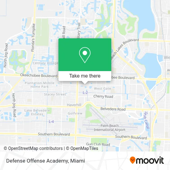 Defense Offense Academy map
