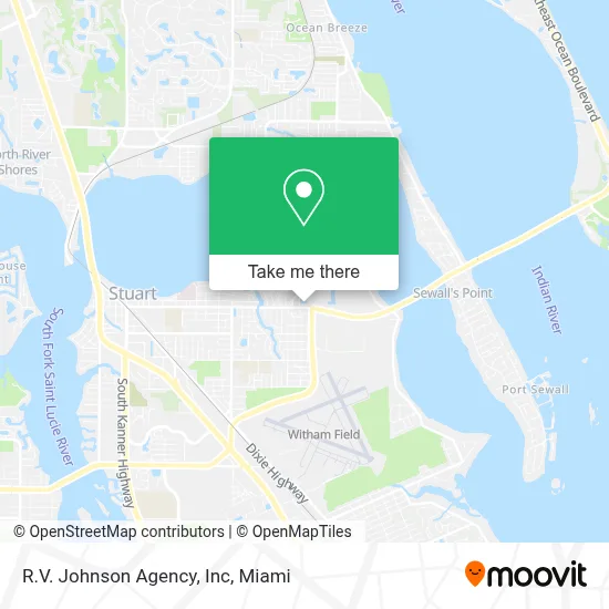 R.V. Johnson Agency, Inc map