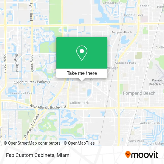 Fab Custom Cabinets map
