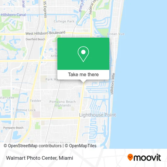 Walmart Photo Center map