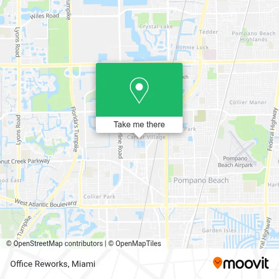 Office Reworks map