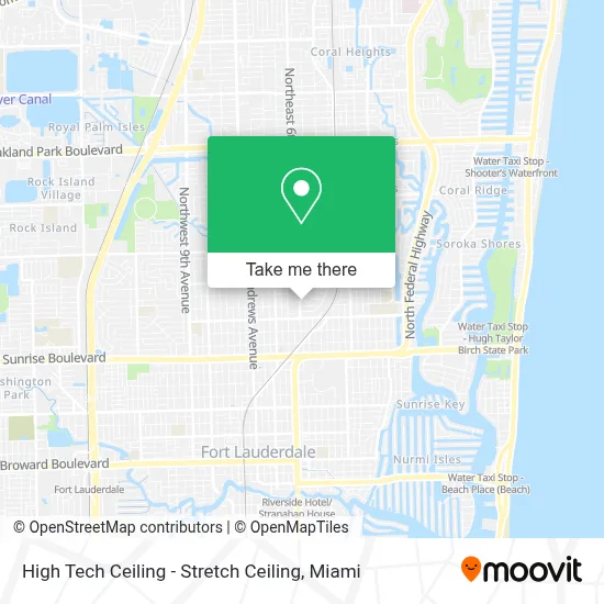 High Tech Ceiling - Stretch Ceiling map