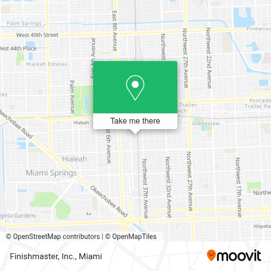 Finishmaster, Inc. map