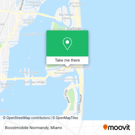 Boostmobile Normandy map