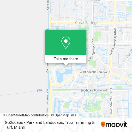Go2scape - Parkland Landscape, Tree Trimming & Turf map