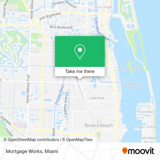 Mortgage Works map