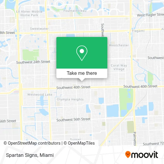 Spartan Signs map