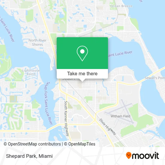 Shepard Park map