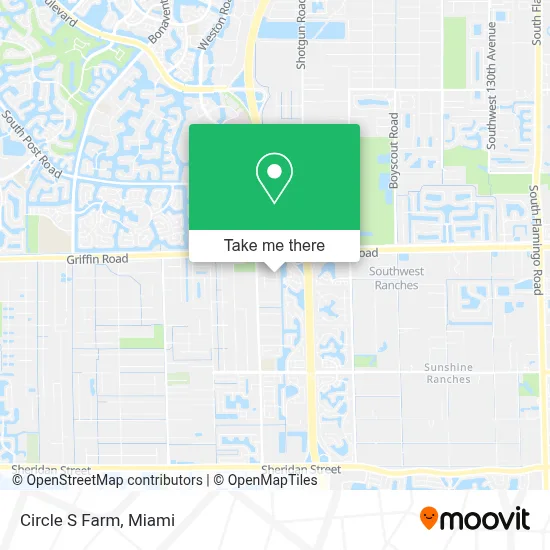 Circle S Farm map