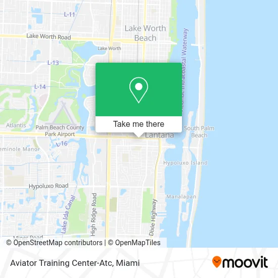 Aviator Training Center-Atc map