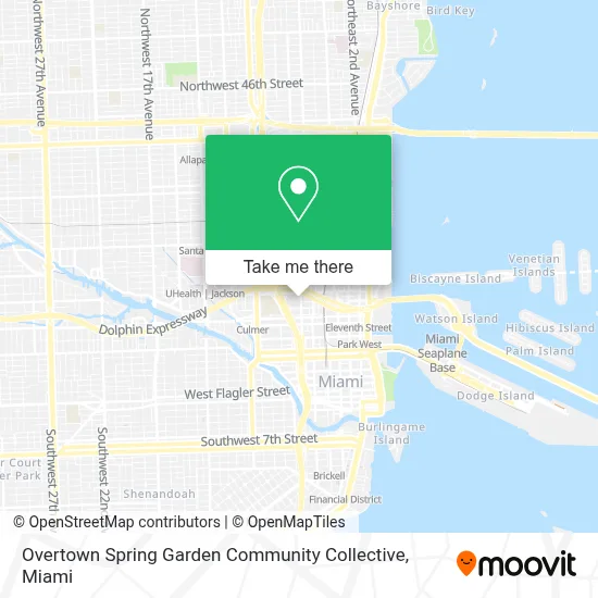 Overtown Spring Garden Community Collective map