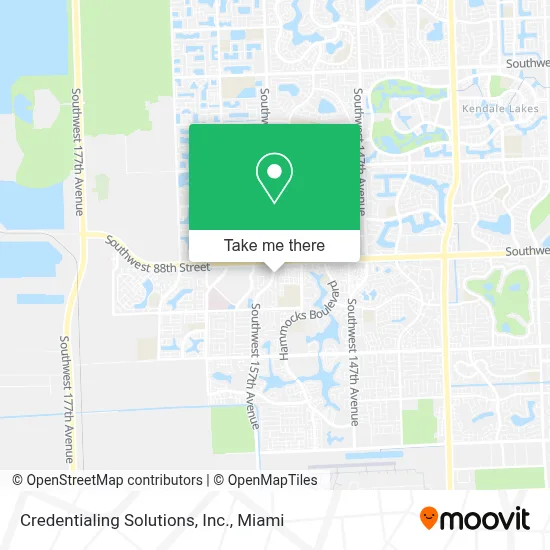 Credentialing Solutions, Inc. map