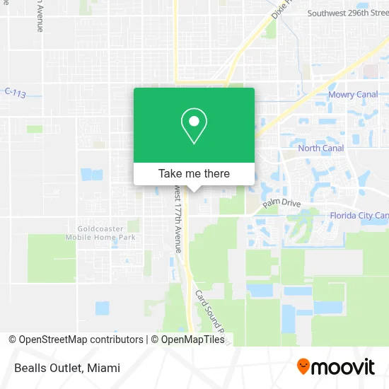 Bealls Outlet map