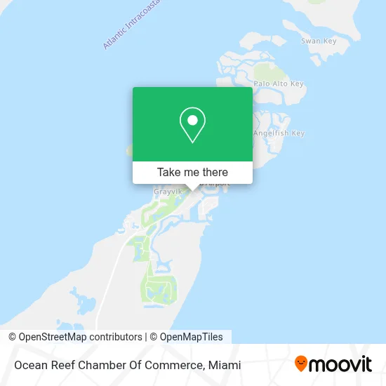 Ocean Reef Chamber Of Commerce map
