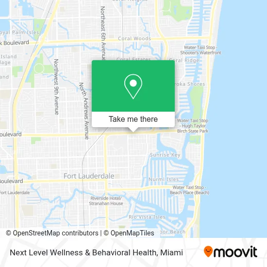 Next Level Wellness & Behavioral Health map