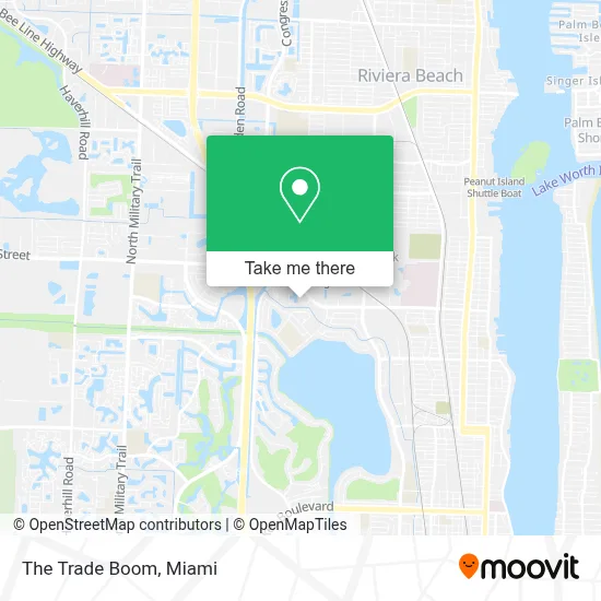 The Trade Boom map
