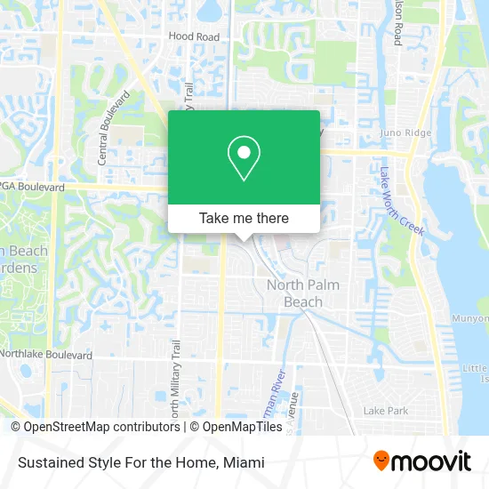 Sustained Style For the Home map