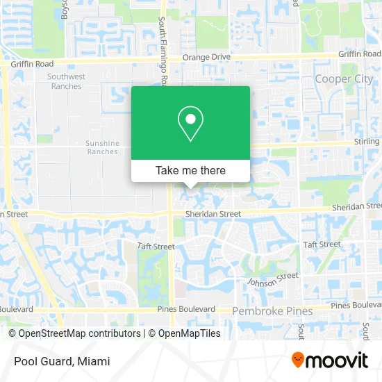 Pool Guard map