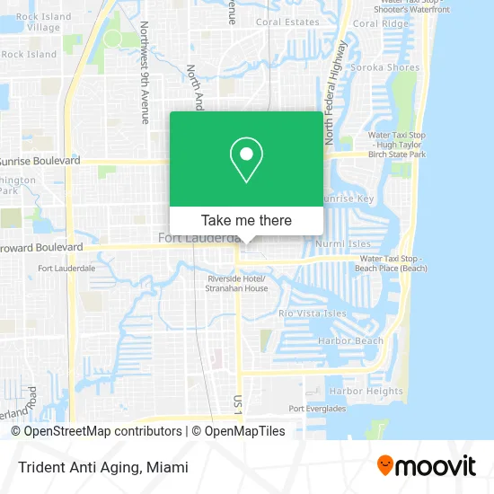 Trident Anti Aging map