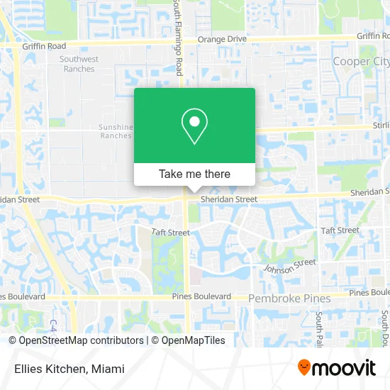 Ellies Kitchen map