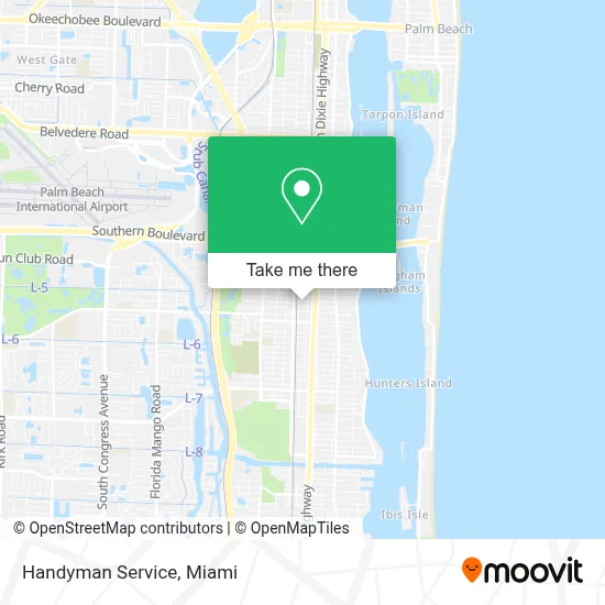 Handyman Service map