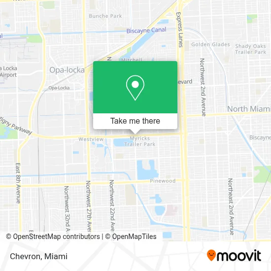 Chevron map