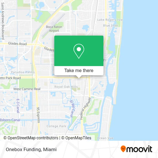 Onebox Funding map