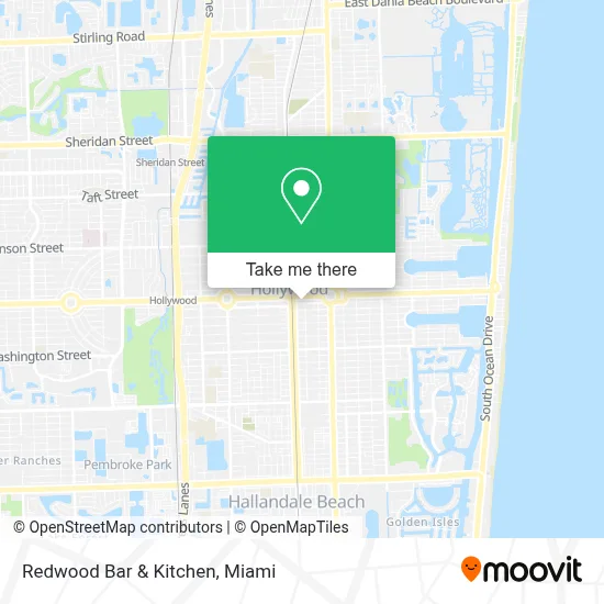 Redwood Bar & Kitchen map
