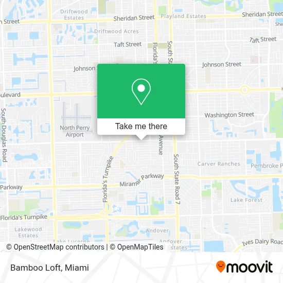 Bamboo Loft map