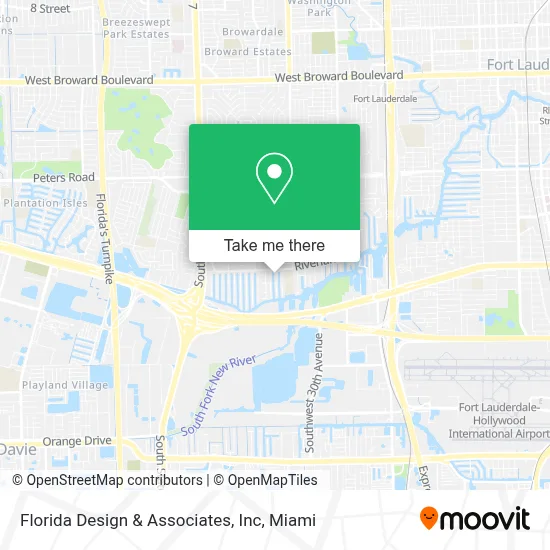 Florida Design & Associates, Inc map