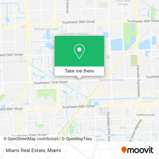 Miami Real Estate map