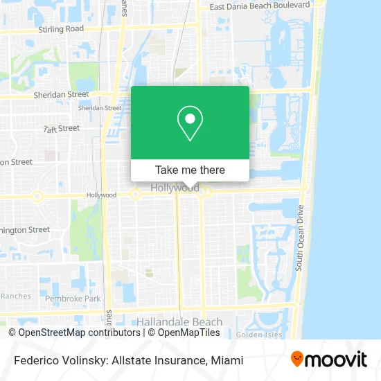 Federico Volinsky: Allstate Insurance map