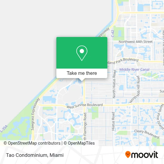 Tao Condominium map