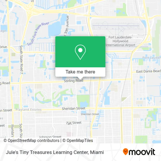 Jule's Tiny Treasures Learning Center map