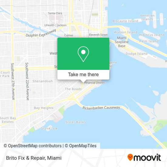 Brito Fix & Repair map