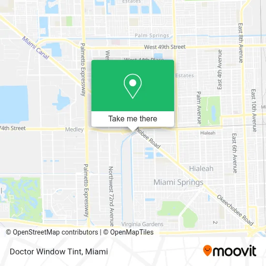 Doctor Window Tint map