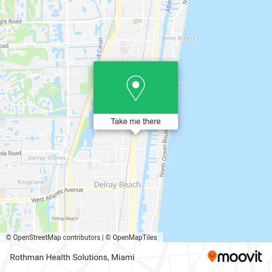 Rothman Health Solutions map