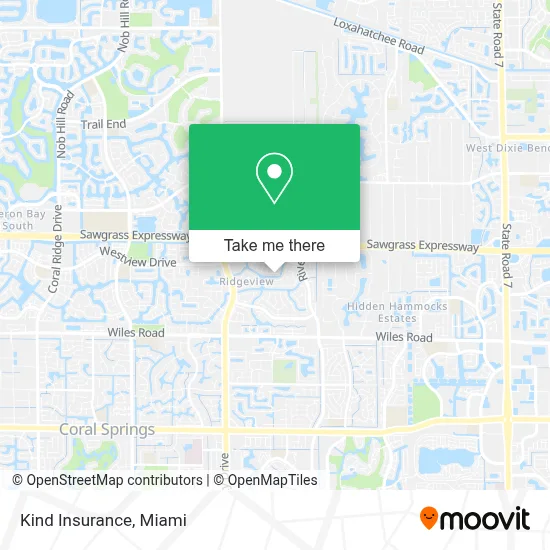 Kind Insurance map
