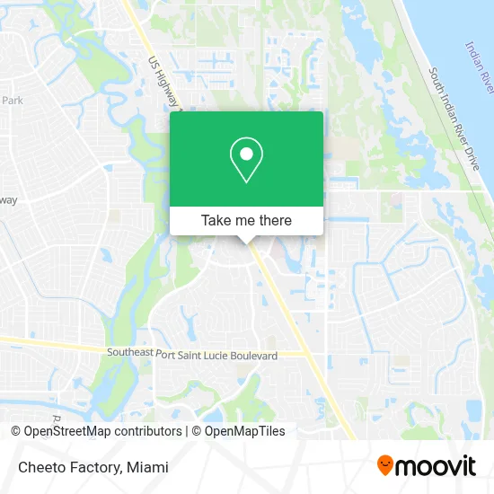 Cheeto Factory map
