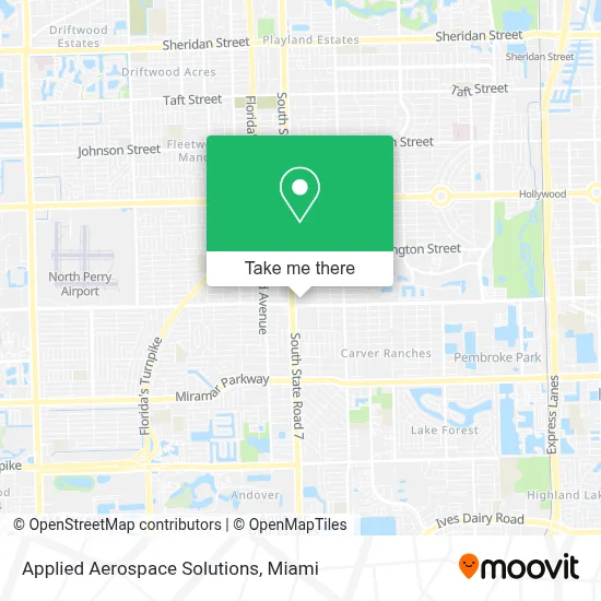 Applied Aerospace Solutions map